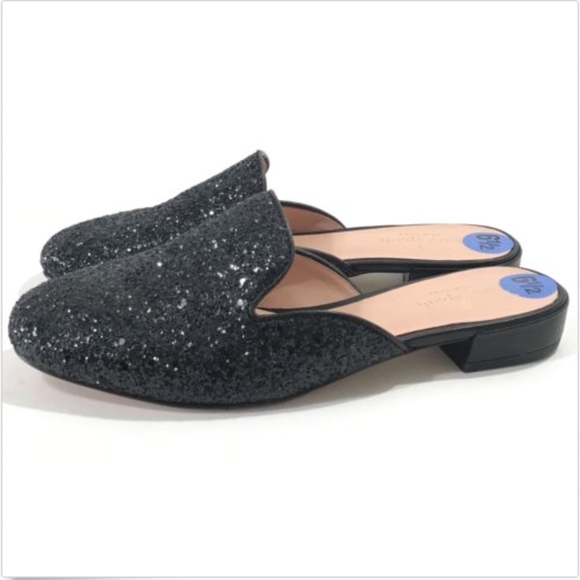 Kate Spade New York Black Slip On Mule Shoes 6.5 - Picture 4 of 7